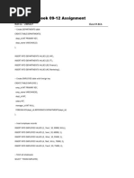 SQL Table Creation for Departments and Employees | PDF | Data ...