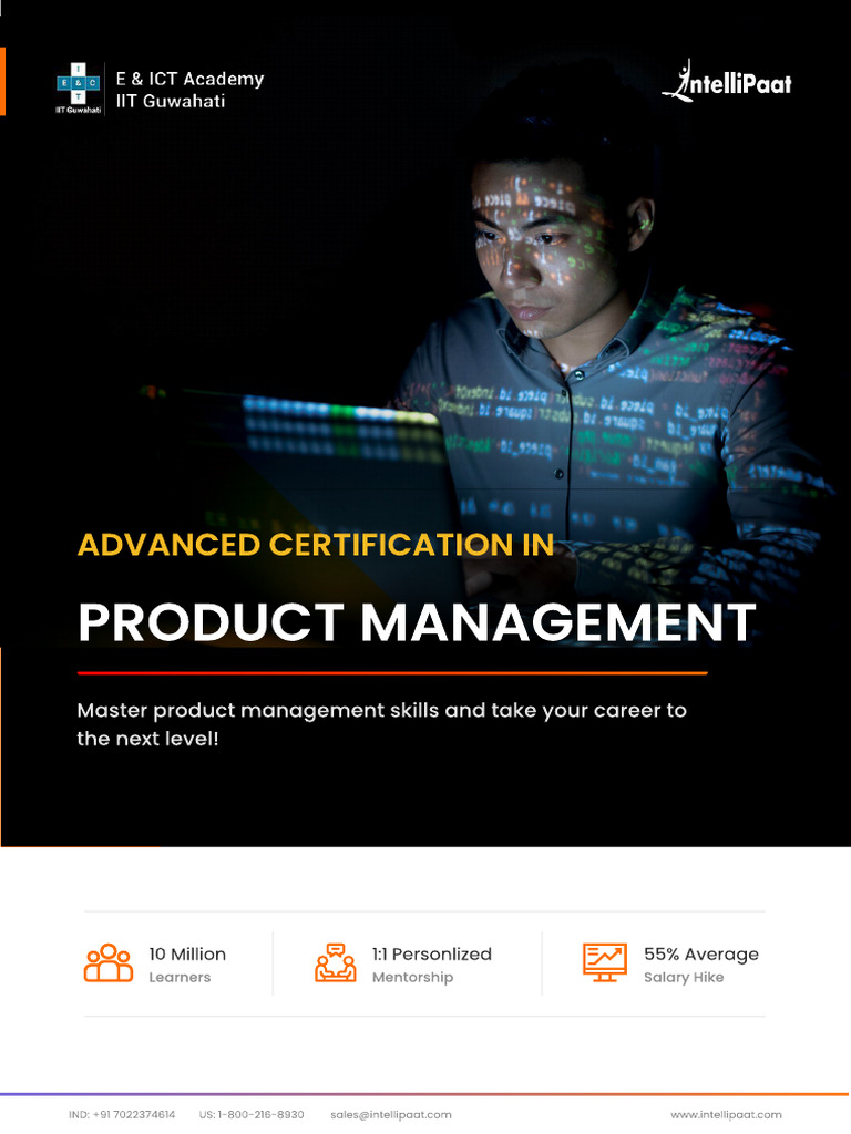 IIT Guwahati Product Management Certification | PDF | Analytics ...