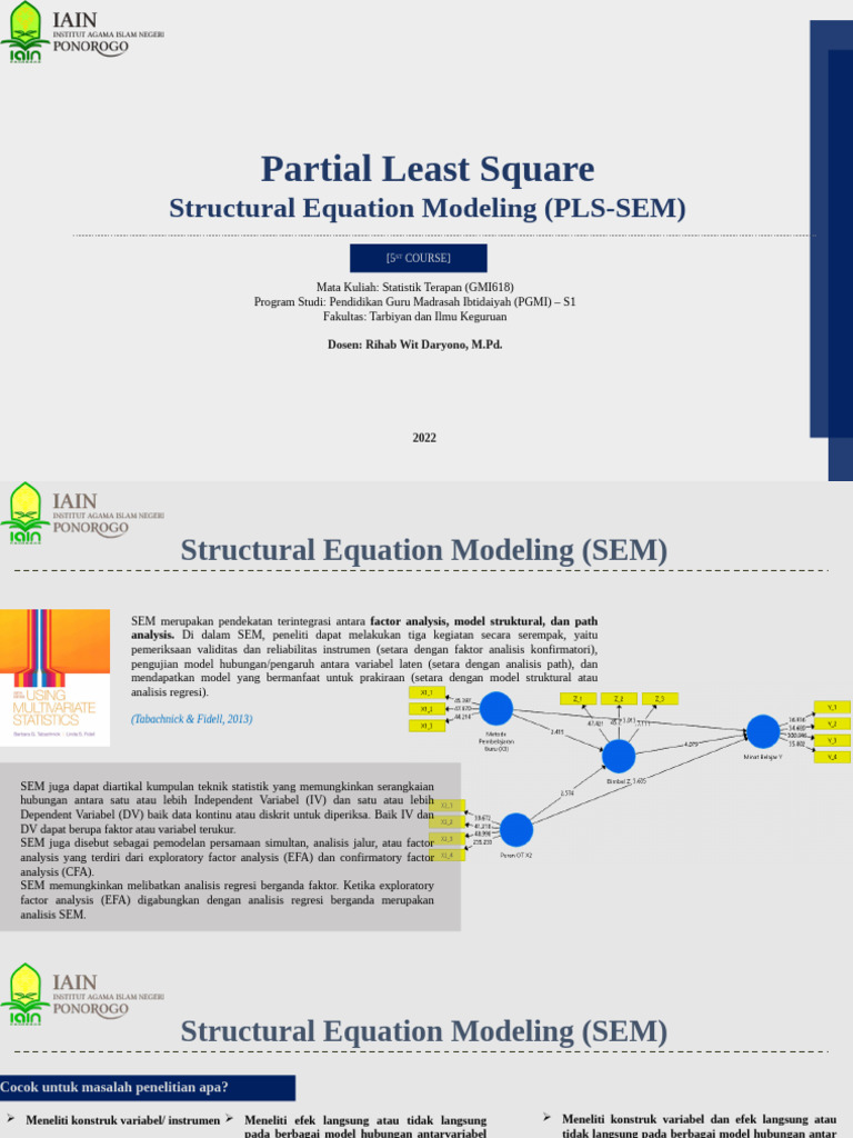 (CHAP.3) Partial Least Square - Structural Equation Modeling (PLS-SEM ...