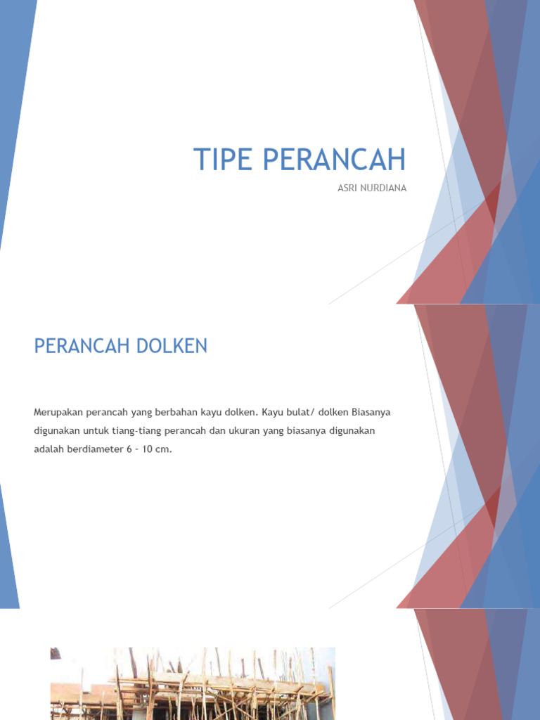 Jenis-Jenis Perancah dalam Konstruksi | PDF
