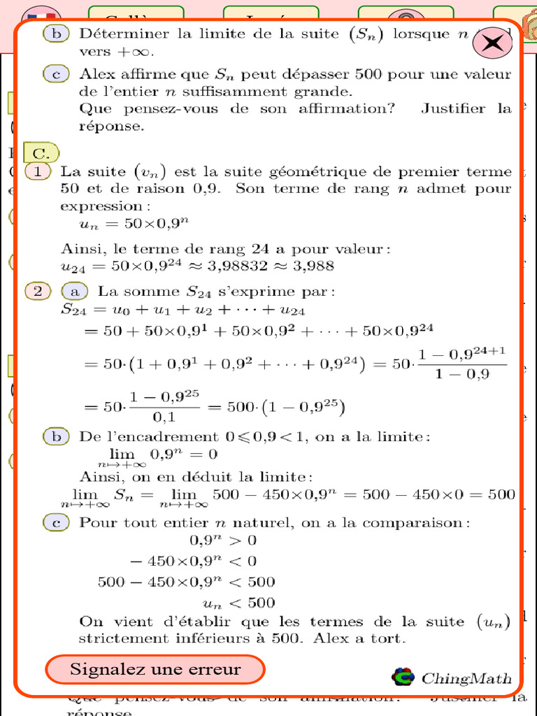 Ching@Math Serveur D'exercices | PDF