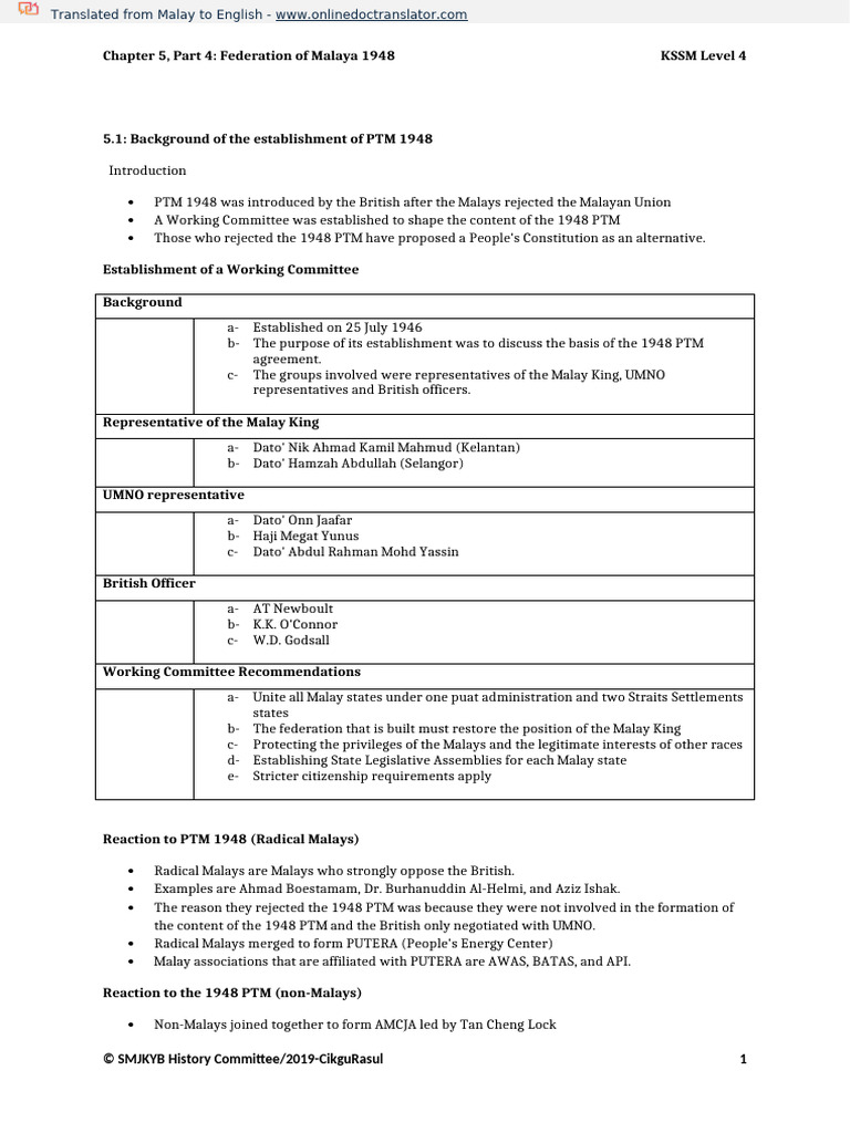 5.0 BAB 5 (Siap 100 - ) (2) .Ms - en | PDF | Malaysia | Government
