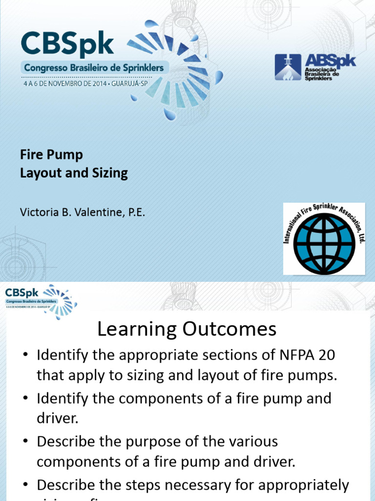 Fire Pump Layout and Sizing Guide | PDF | Pump | Fire Sprinkler System