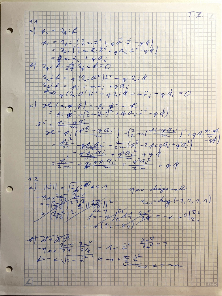 TK Exercise Sheet 1 | PDF