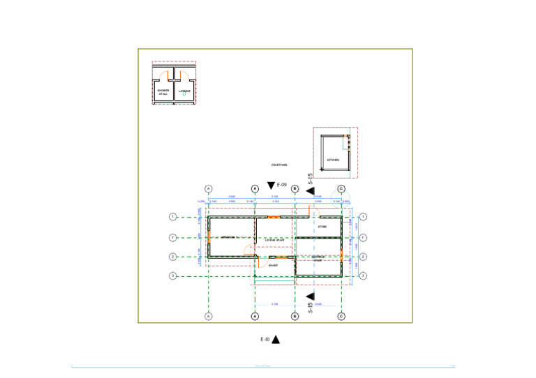 Ground Floor Layout Plan Details | PDF | Home | Room