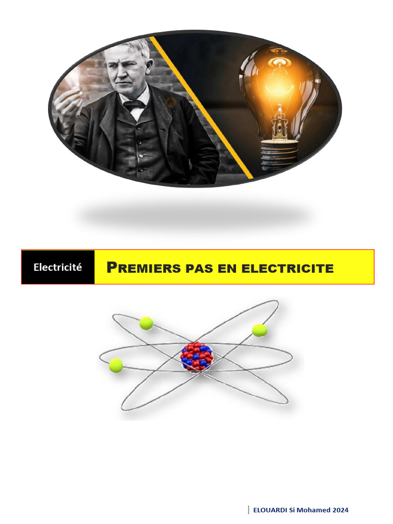 Premiers pas en électricité et magnétisme | PDF | Électricité | Courant ...