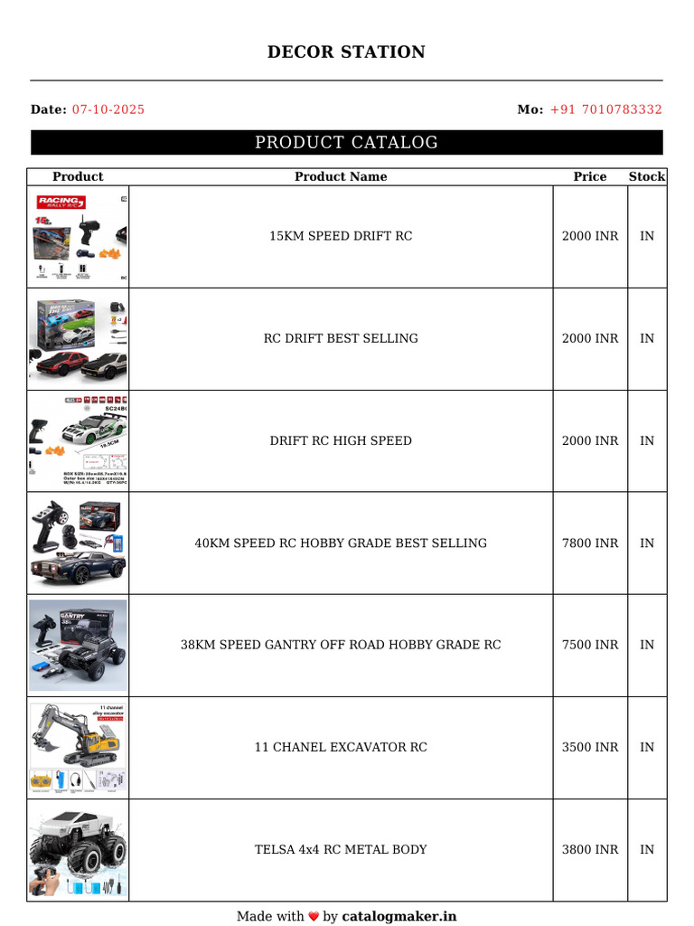 RC Cars | PDF