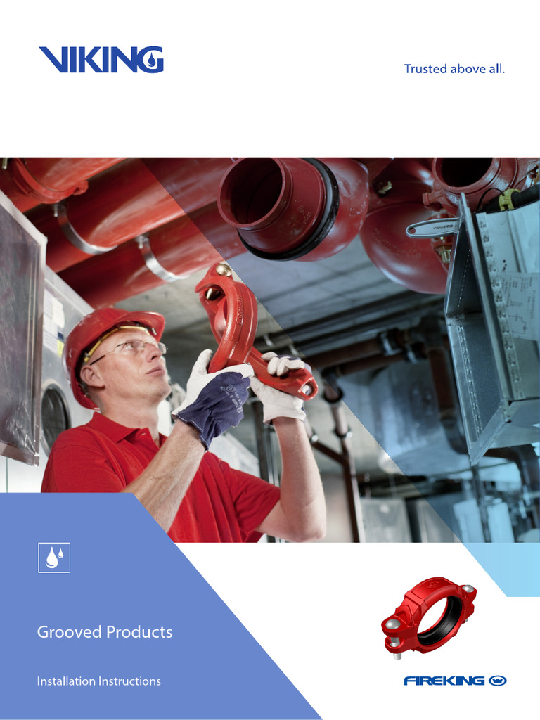 Grooved Products Installation Guide | PDF | Pipe (Fluid Conveyance ...