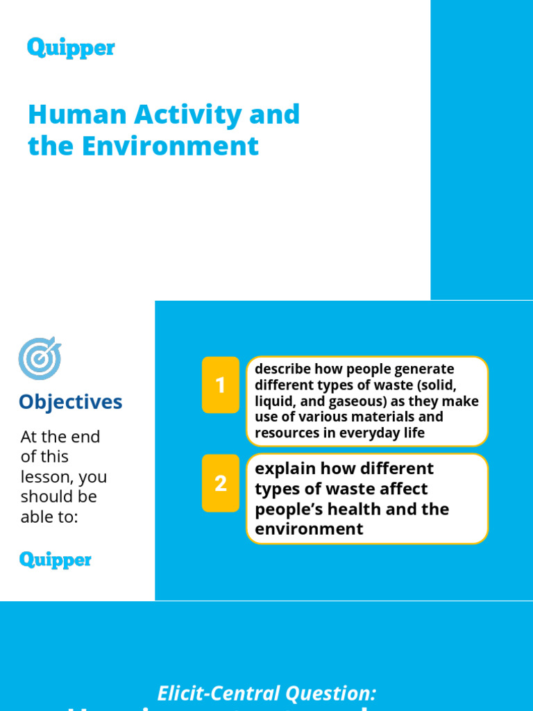 Human Waste Impact on Environment | PDF | Pollution | Waste