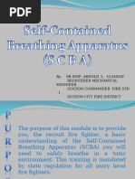 SCBA Donning Procedure Guide | PDF