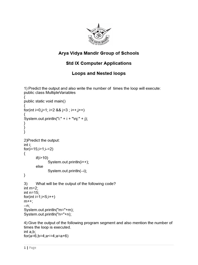 Diwali Assignment Computer Application 2025 | PDF | Computer ...