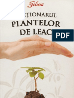dictionarul plantelor