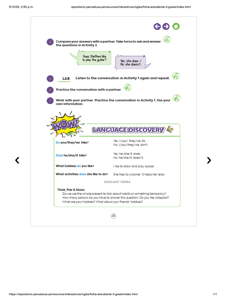 Hobbies and Interests Conversation Guide | PDF