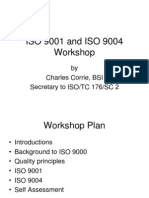 ISO 9001 and ISO 9004 Workshop