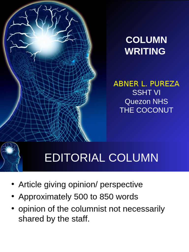 Column Writing | PDF | Loans | Wealth