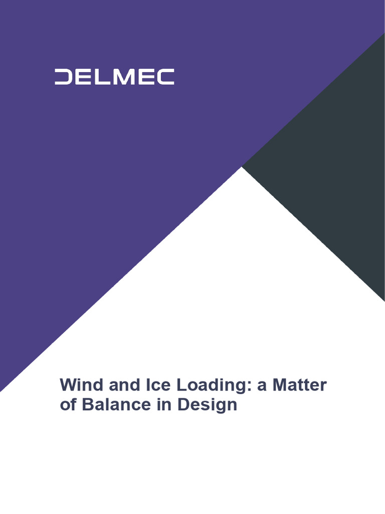 Wind and Ice Loading Design Insights | PDF | Ice | Pressure