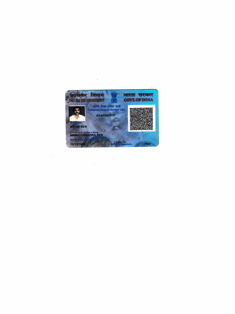 Ashim Sen - Pancard | PDF