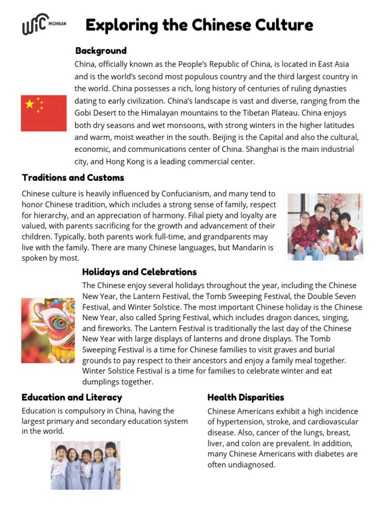 Chinese Culture | PDF | Chinese Cuisine | Foods