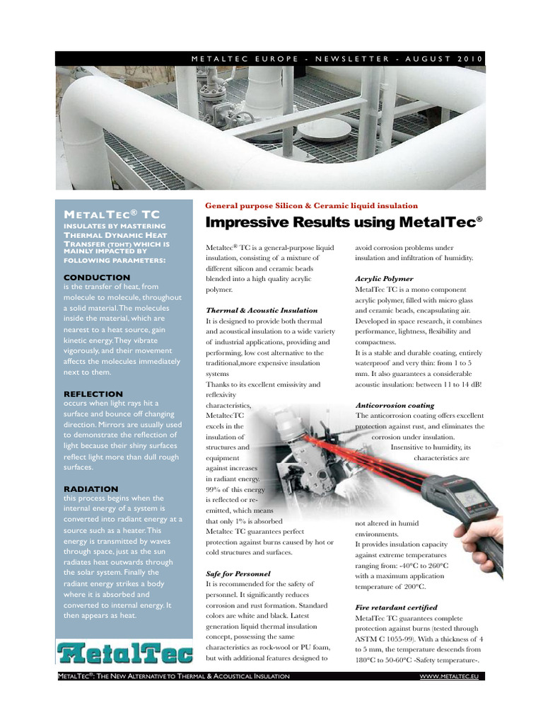 MetalTec Newsletter201008 002 | PDF