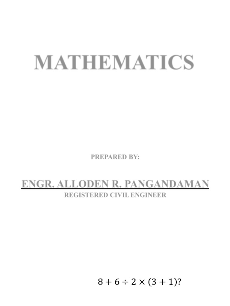 Final Coaching Math Answer With Solution | PDF | Subtraction ...