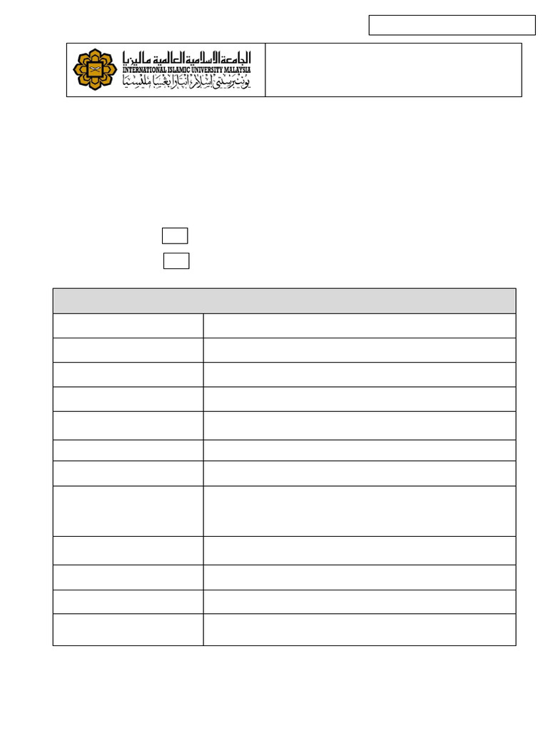 Part-Time Teaching Staff Application Form | PDF | Course Credit ...