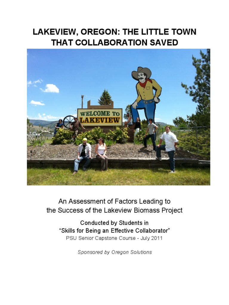 Lakeview, Oregon The Little Town that Collaboration Saved Forest