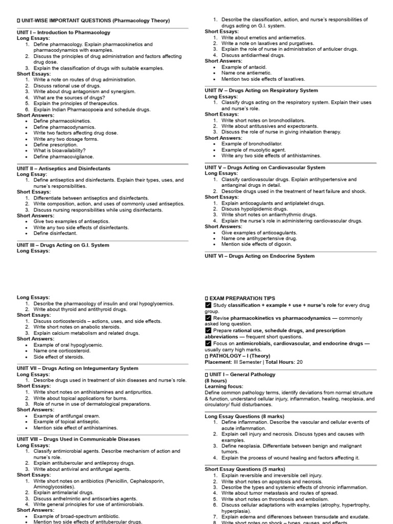 Important PPG | PDF | Kidney | Pathology