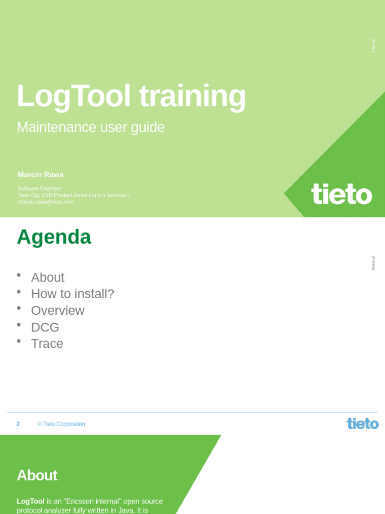 LogTool User Guide for Trace Analysis | PDF | Computing | Software