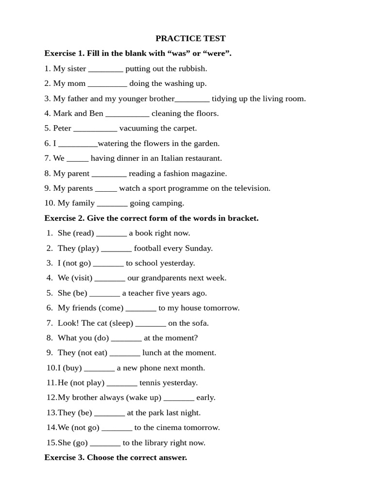English Grammar Practice Test | PDF | Chess | Chess Theory