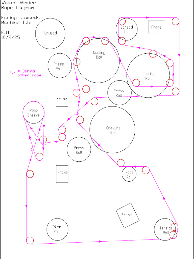 Waxer Winder Rope Diagram | PDF