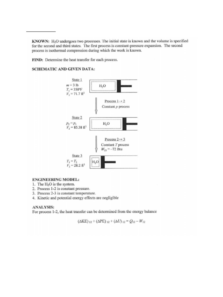 Heat Transfer in Ideal Gas Processes | PDF | Gases | Physical Phenomena