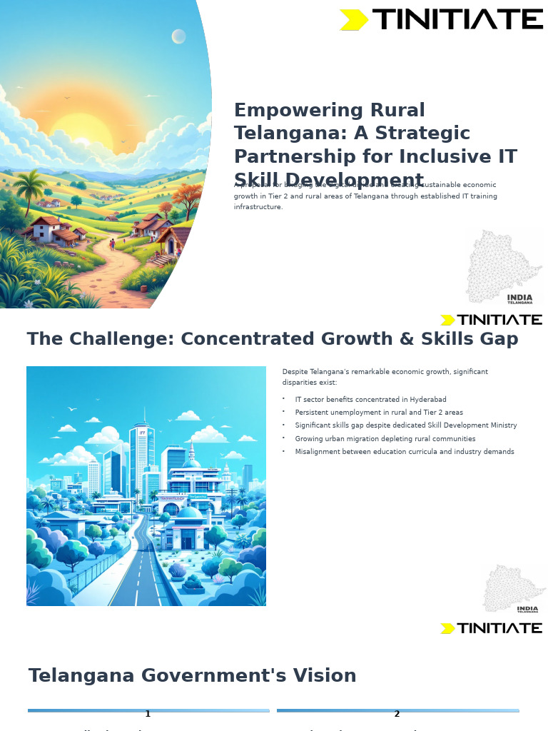 Empowering Rural Telangana A Strategic Partnership For Inclusive IT ...