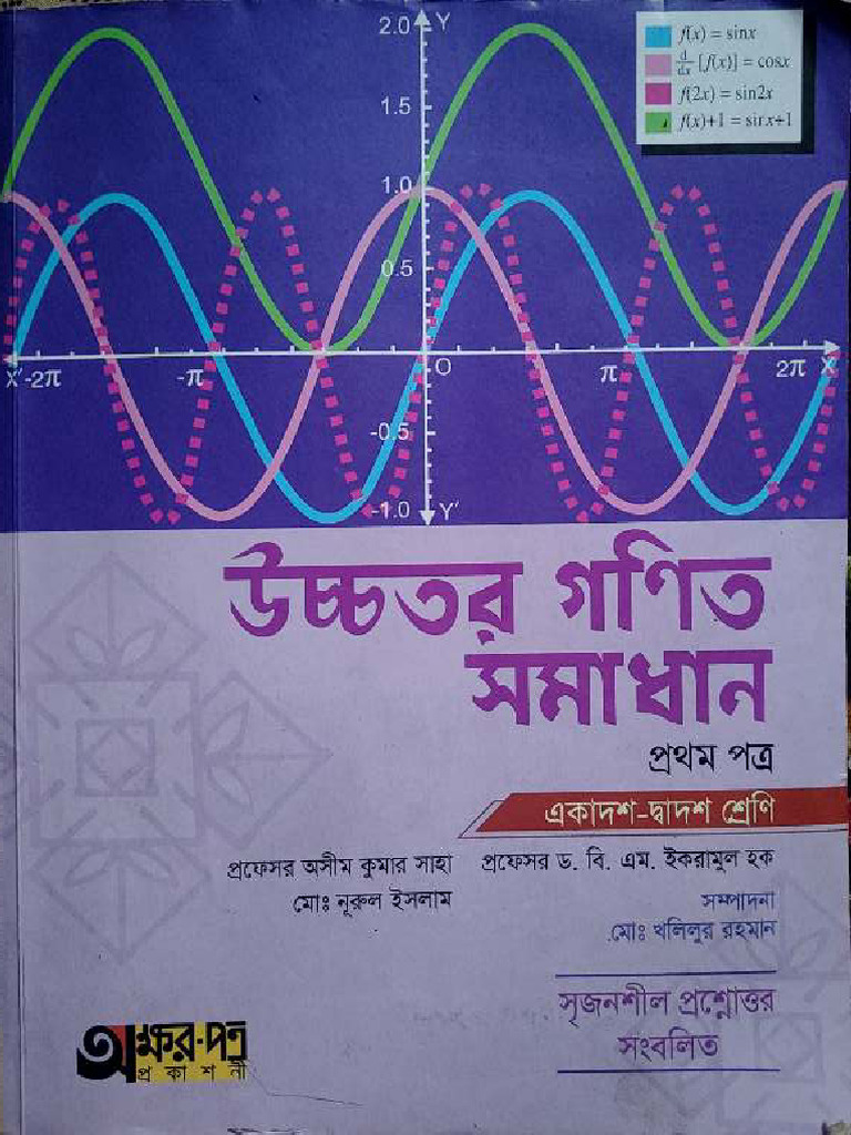 Higher Math 1st Paper Okkhorpotro - 2024-2025 | PDF