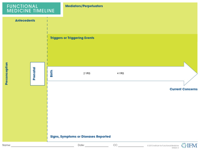 Functional Medicine Timeline Overview | PDF