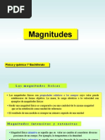 Magnitudes