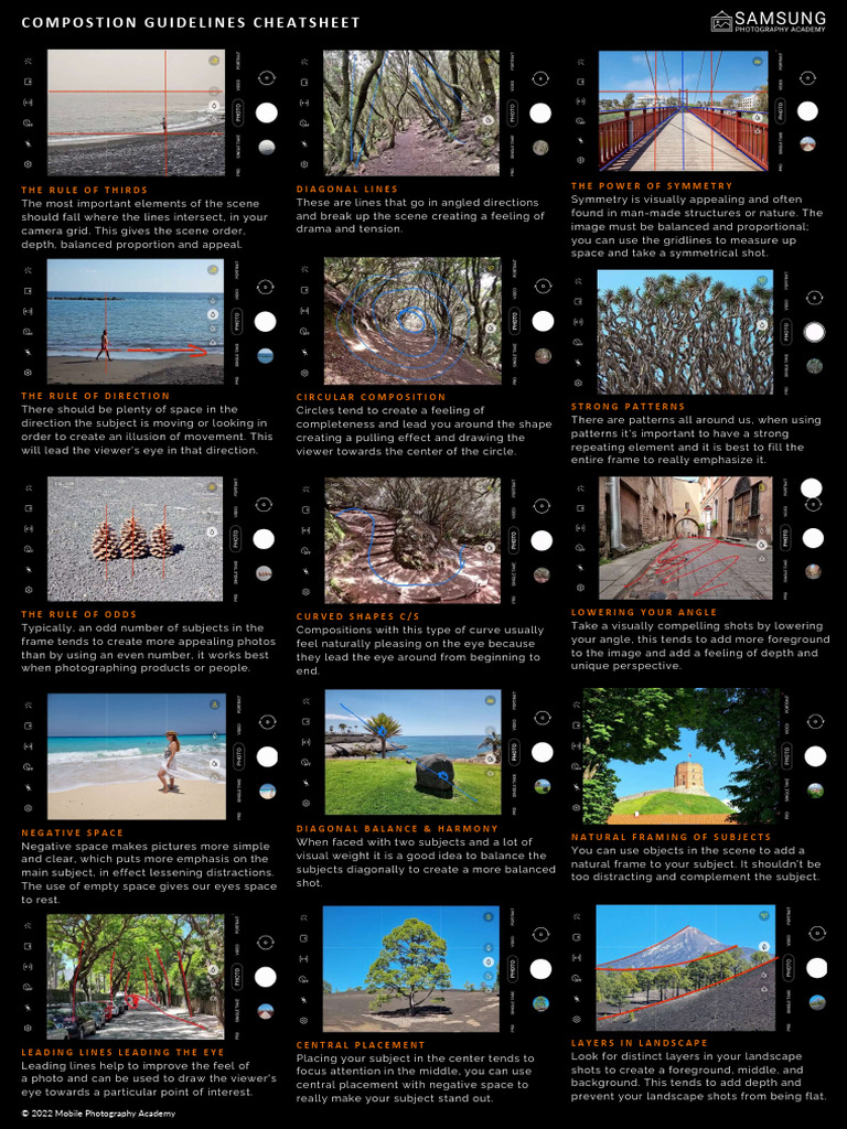 Mobile Photography Composition Tips | PDF | Composition (Visual Arts ...