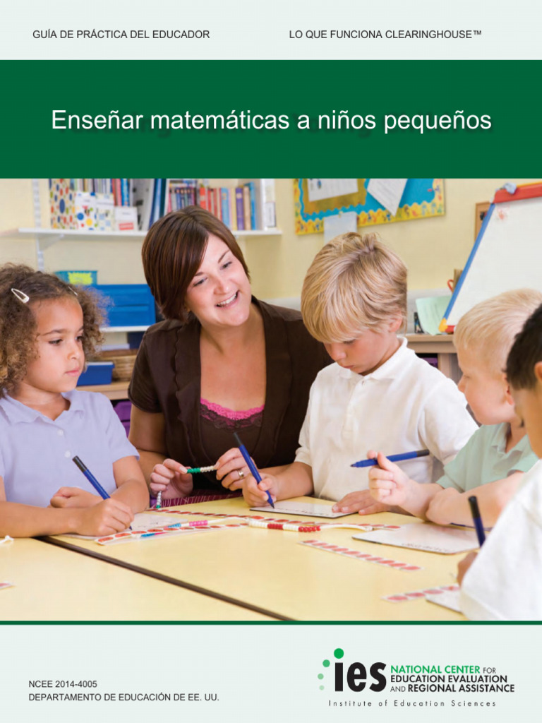 Ensenar Matematicas A Ninos Pequenos | PDF | Educación de la primera ...