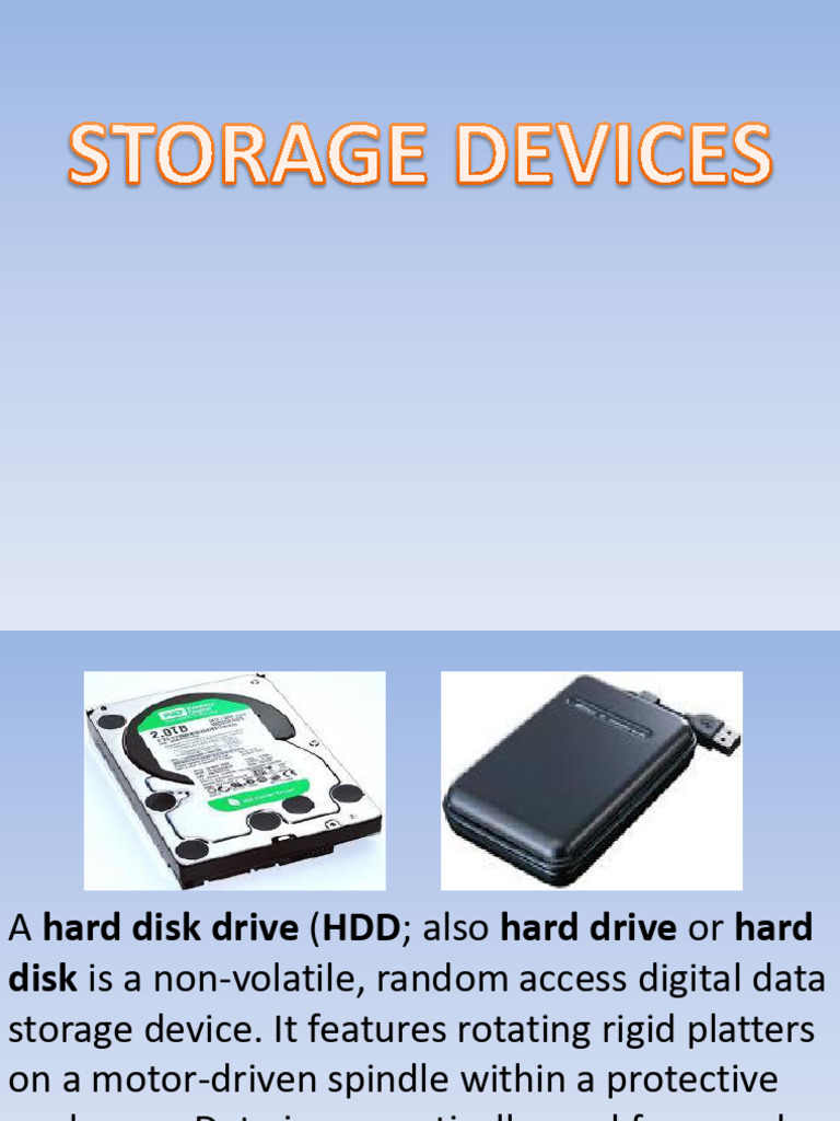 Overview of Data Storage Devices | PDF | Dvd | Compact Disc