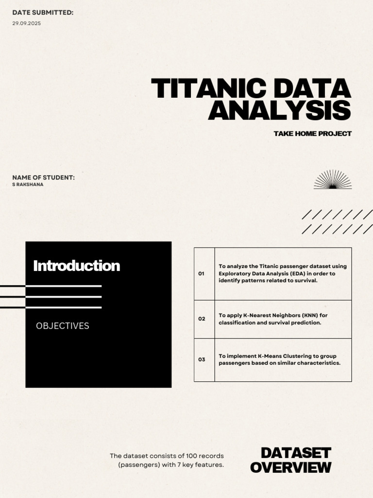 Titanic Survival Analysis with KNN & Clustering | PDF | Cluster ...