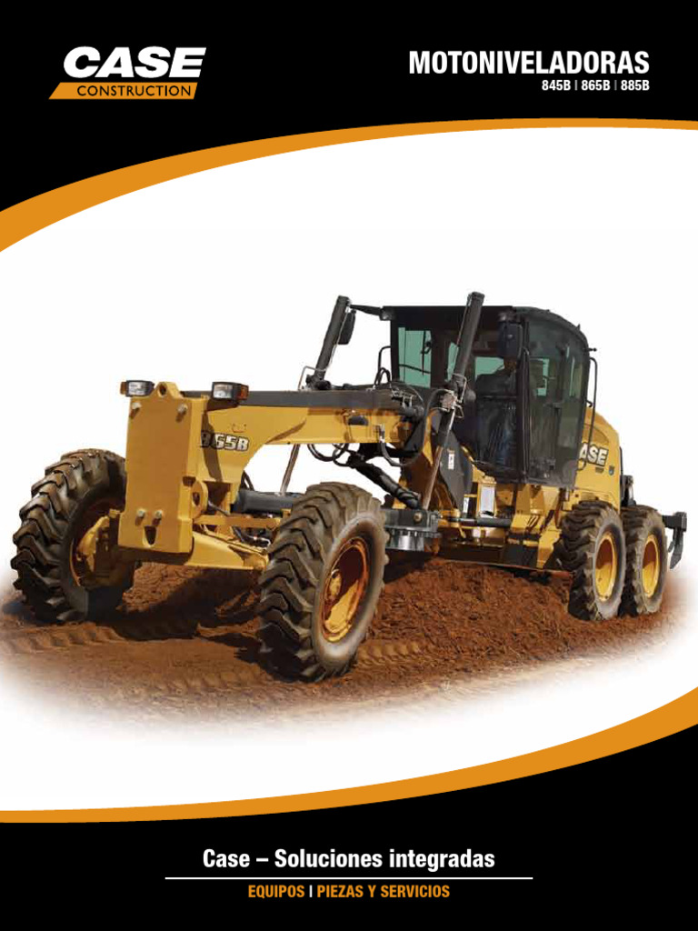 Case 845 B Broshure | PDF | Eje | Motores