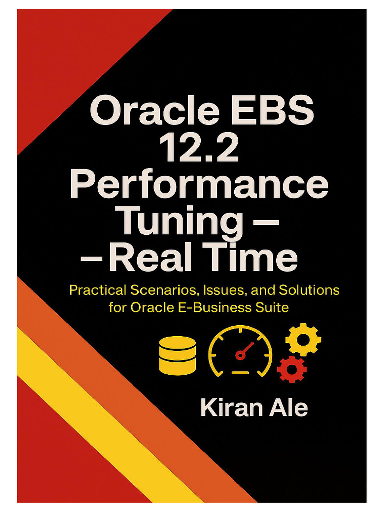 EBS 12.2 Performance Management Guide | PDF | Databases | Java Virtual ...