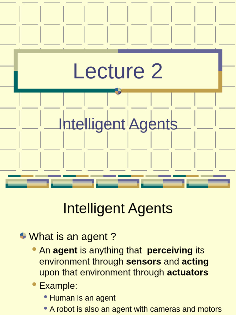Types of Intelligent Agents in AI | PDF | Artificial Intelligence ...