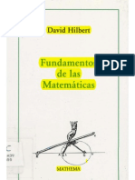 David Hilbert - Fundamentos de Las Matemáticas - Pag 133