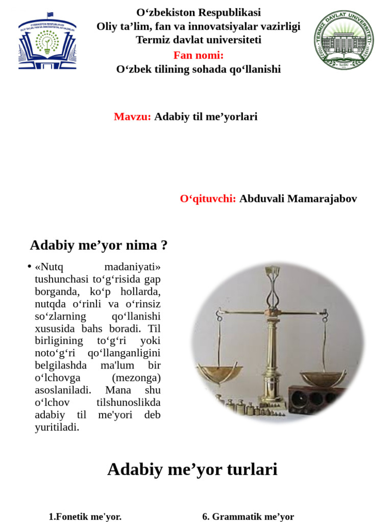 Me'yor | PDF