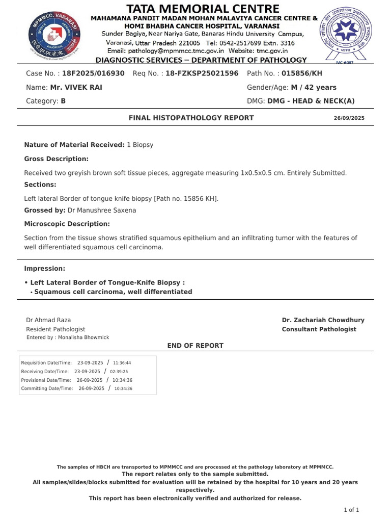 PathReport 1 | PDF