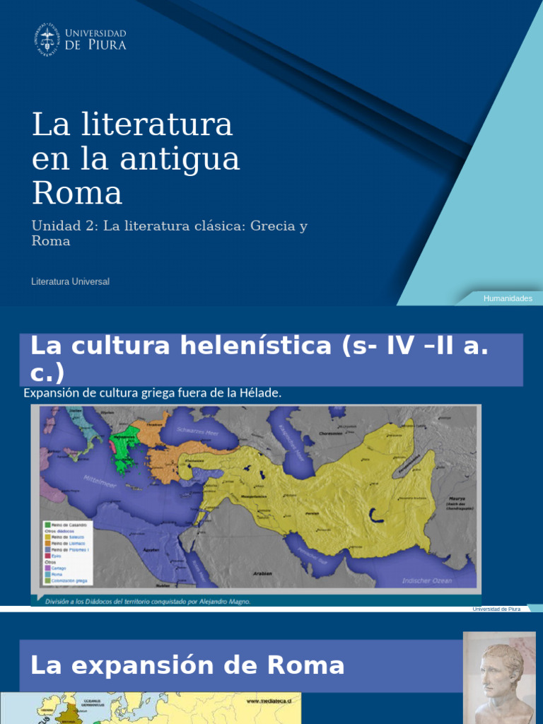 Literatura Clásica: Roma y sus Autores | PDF | Augusto | Literatura latina