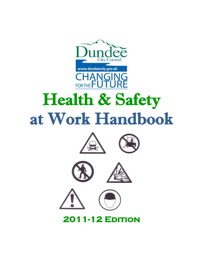 Dundee Health & Safety Handbook 2011-12 | PDF | Occupational Safety And ...
