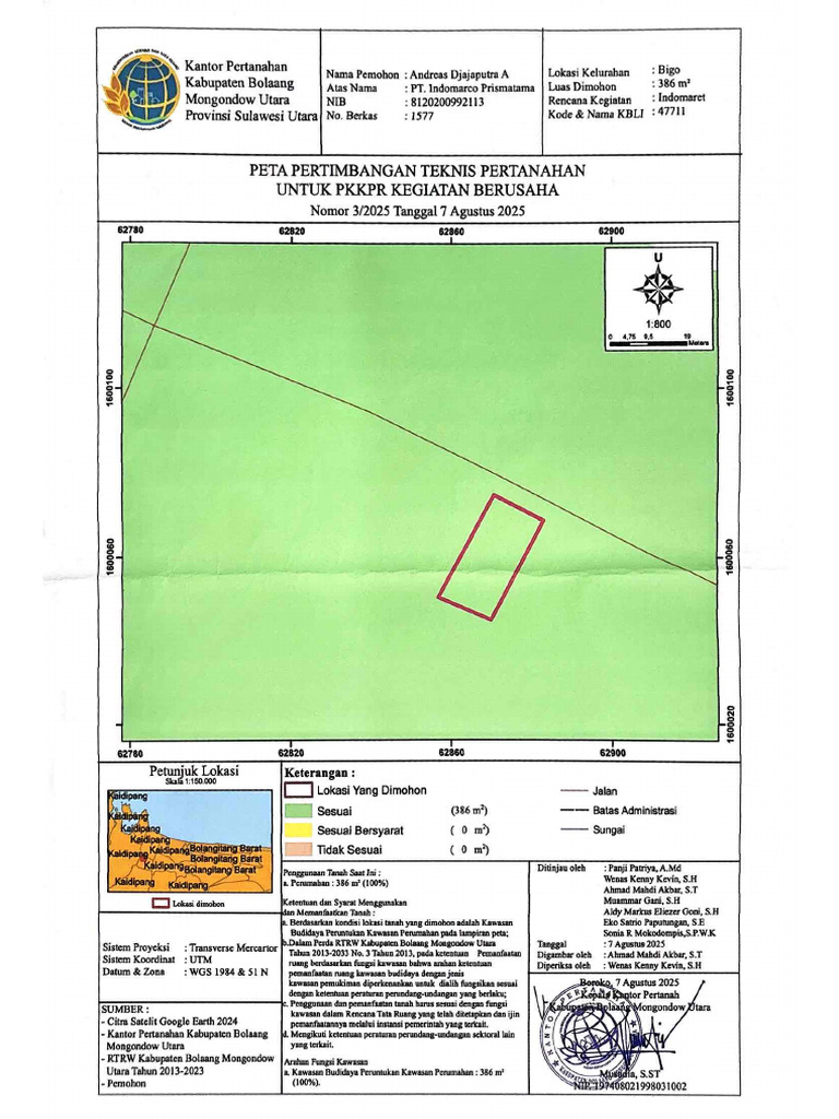Peta PTP 3 2024 | PDF