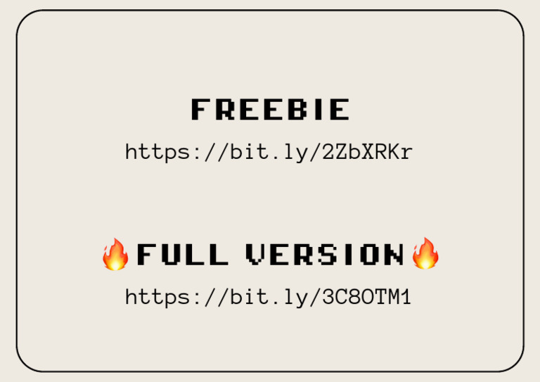 Freebie | PDF