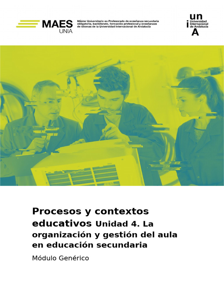 Organización del Aula en Secundaria | PDF | Salón de clases | Enseñando